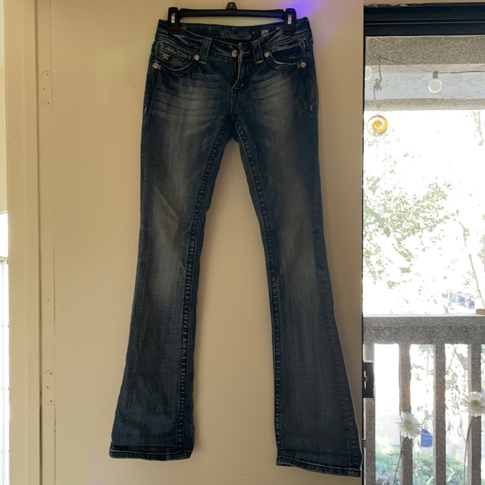 ‘MISS ME’ DENIM BOOTCUT JEANS